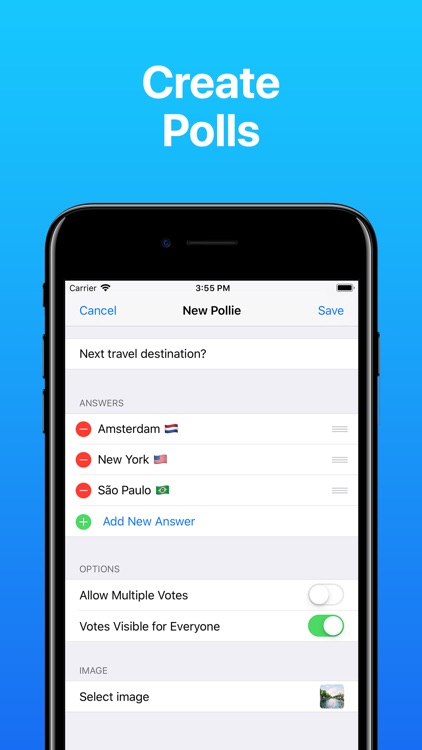 Pollie: Create Polls