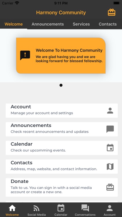 Harmony Community