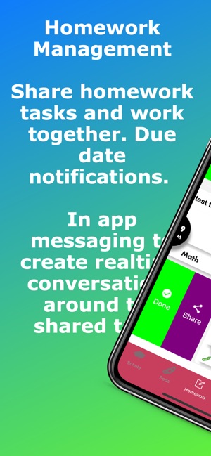 Schule: Shared Todo & Homework