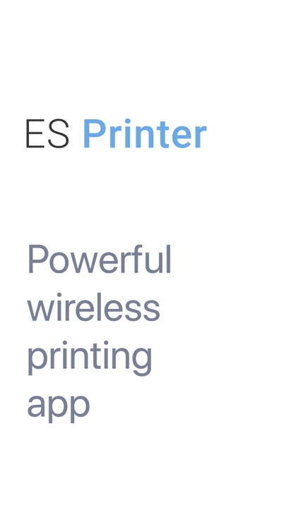 ES Printer