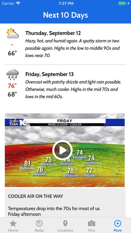 WSLS 10 Weather