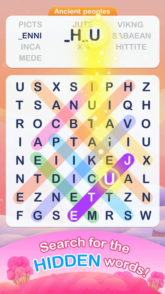 Word Search Pop Find Puzzles App For IPhone Free Download Word Search Pop Find Puzzles For