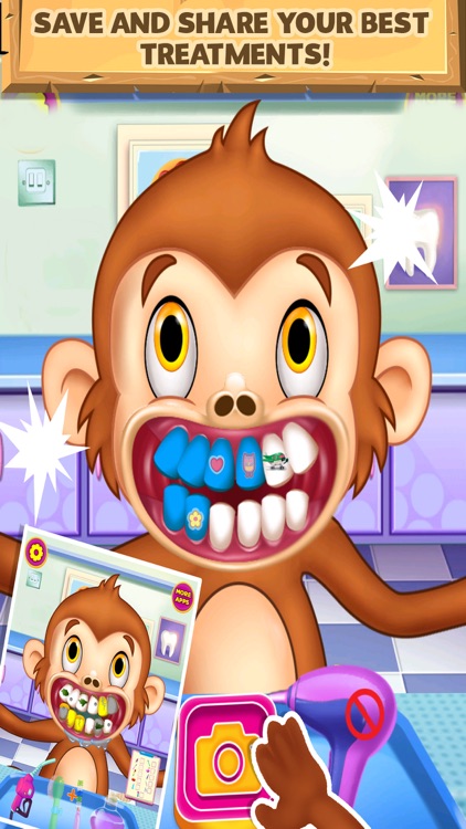Crazy Animals Dentist Clinic! screenshot-5