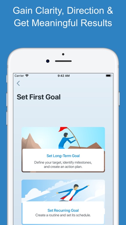 Goal Setting Tracker Planner