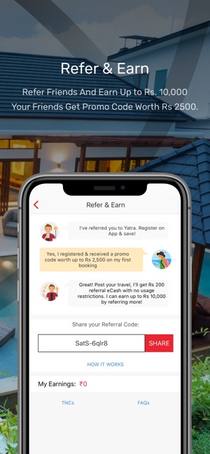 yatra referral code for new user