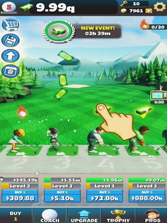 Игра Idle Golf Tycoon