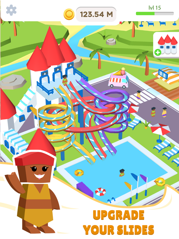 Idle Waterpark 3D Fun Aquapark для iPad