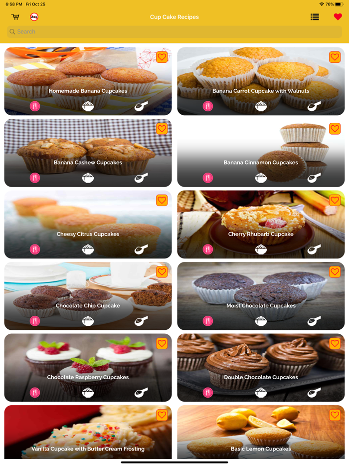Cup Cake Recipes