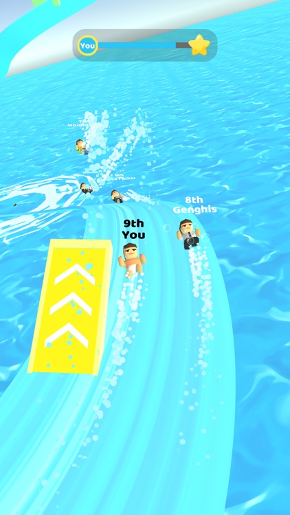 Aquapark Race 3D screenshot-4