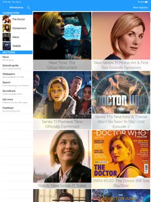 Captura de Pantalla 1 Whoniverse iphone