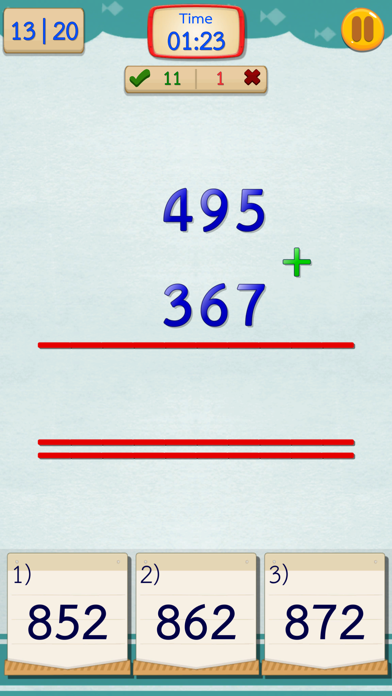 Math Fast Plus and Minus screenshot 3