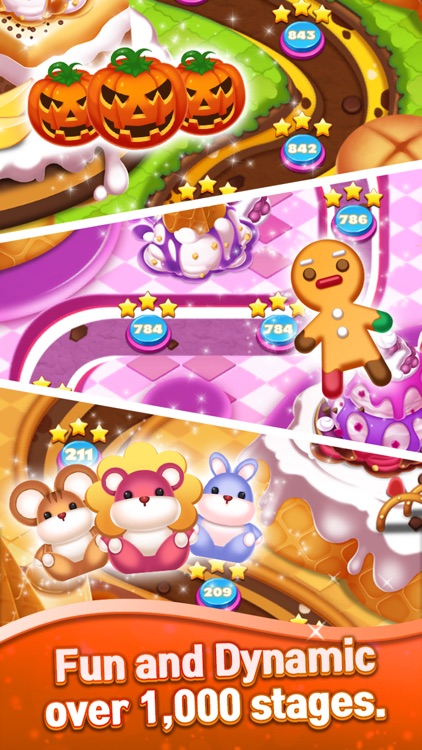 Sweet Cookie World - Match 3 screenshot-3