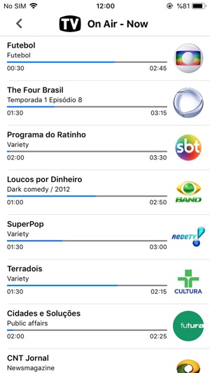 Brazil TV Schedule & Guide(圖2)-速報App