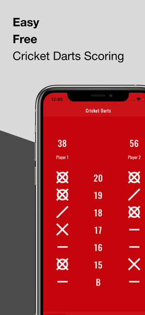 Cricket Darts - Darts Scoring