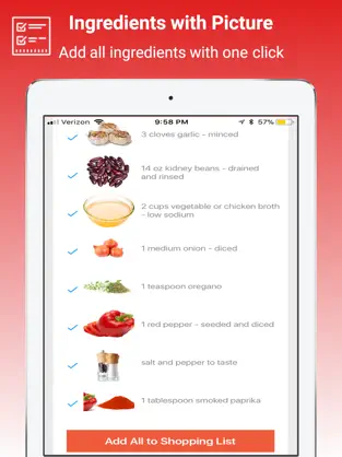 Billede 10 Recipe World - Healthy Recipes iphone