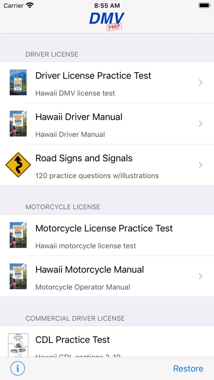 Hawaii DMV Test Prep