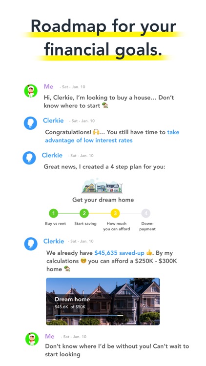 Clerkie: Money Manager+ Advice screenshot-3
