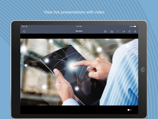 iPad Image of GoToWebinar