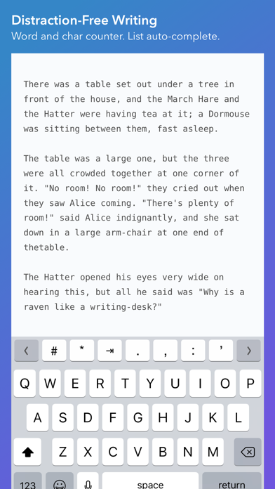 iWriter Pro Screenshot 2