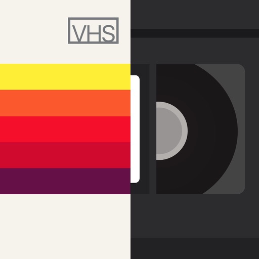 VHS Video Cam - VCR Retro Cam Icon