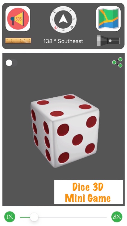 Binoculars, Compass, SOS Light screenshot-3