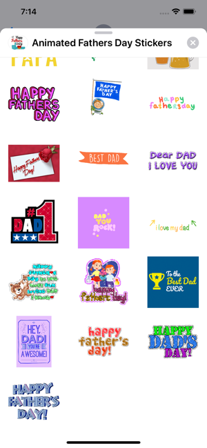 Animated Father's Day Stickers(圖3)-速報App