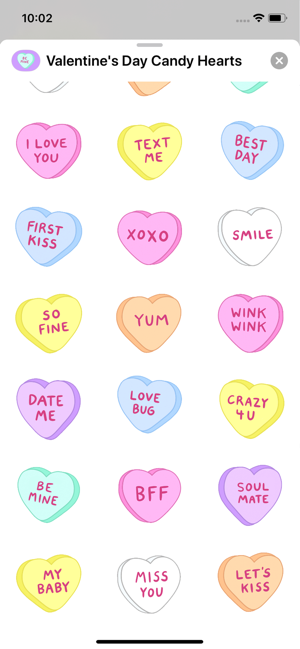 Valentine's Day Candy Hearts(圖4)-速報App