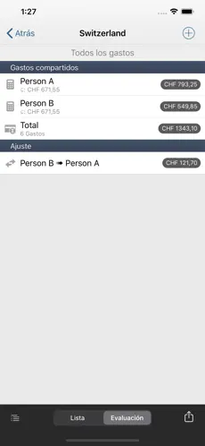 Screenshot 3 Asistente Gastos LE iphone
