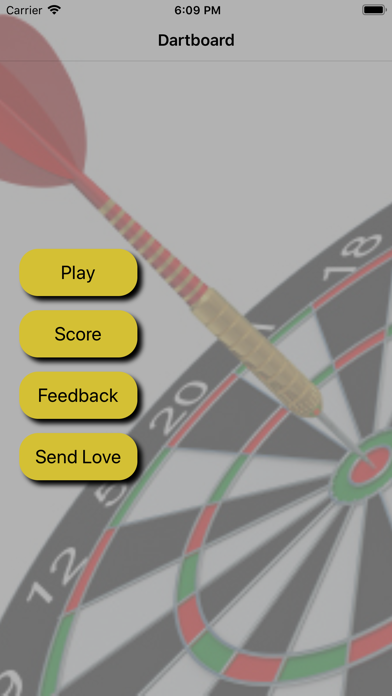 How to cancel & delete Dartboard - throw your dart 3D from iphone & ipad 1