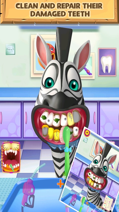 Crazy Animals Dentist Clinic! screenshot 4