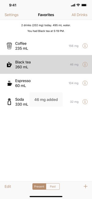 Caffeine++ Caffeine Tracker(圖1)-速報App