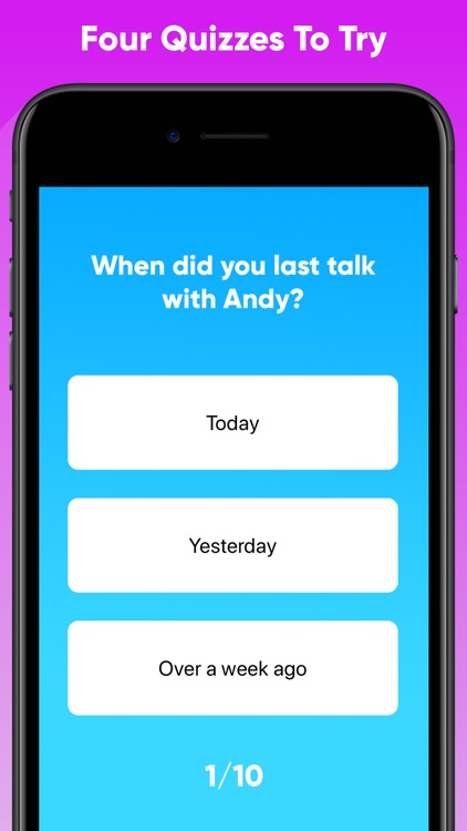 BFF Friendship Test - Quiz