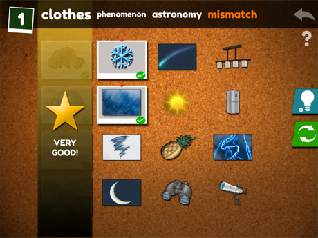 Cheats for Mismatched Images : categories