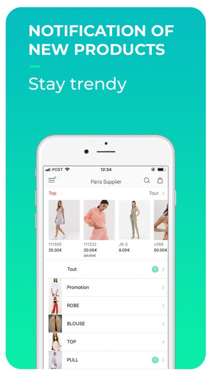 MicroStore - Fashion Supplier