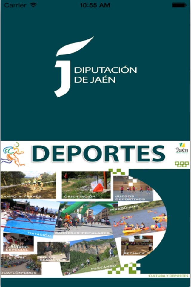 DEPORTES DIPUTACIÓN DE JAÉN screenshot 2