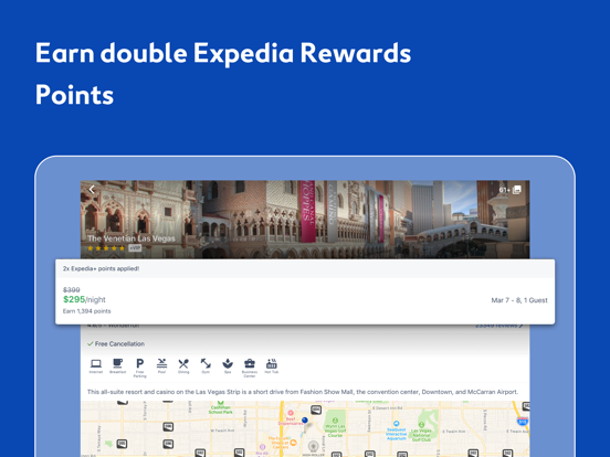 Expedia Hotels & Flights screenshot