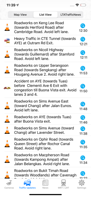 SG Traffic Cameras & Updates(圖6)-速報App