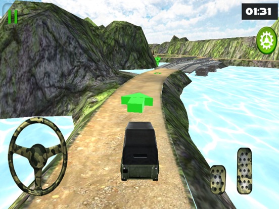 Off Road Army truck Simulation screenshot 3