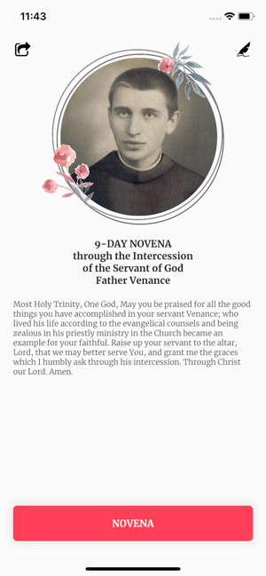 Novena of the Father Venance