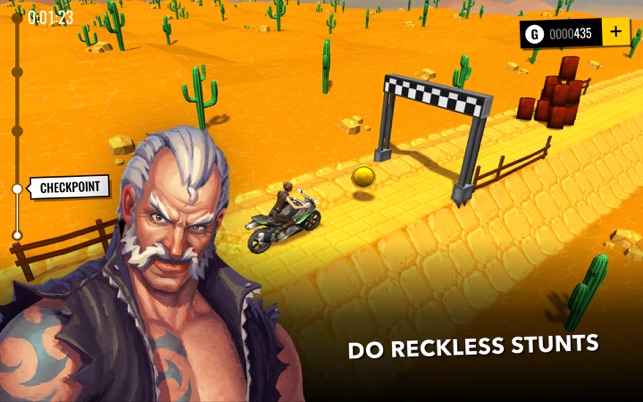 Moto Racing 3D — Bike Baron(圖3)-速報App