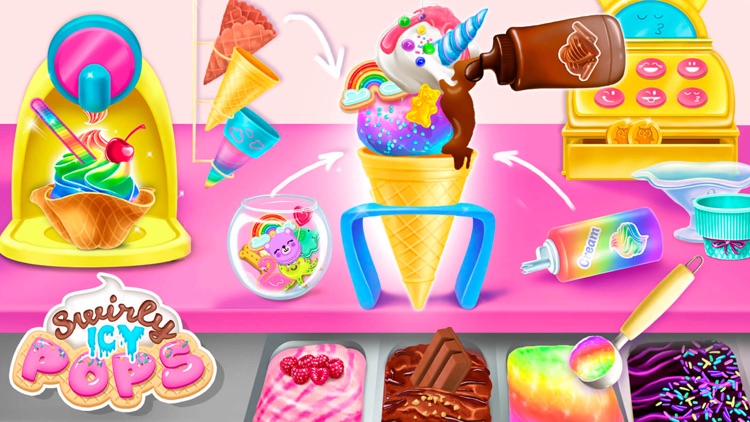 Swirly Icy Pops screenshot-0