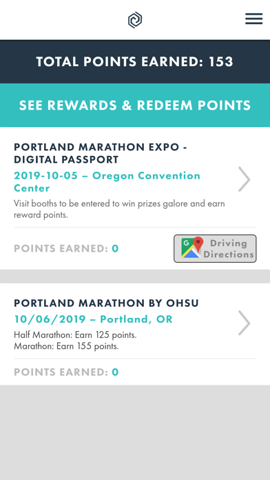 Portland Marathon Rewards screenshot 3