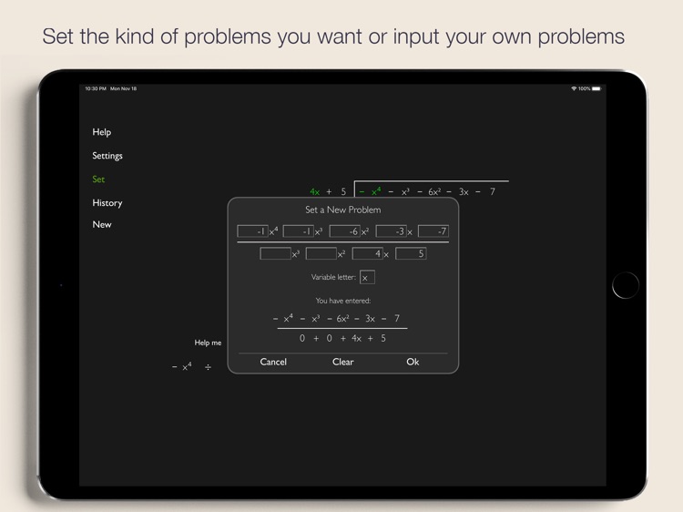 Polynomial Long Division screenshot-9