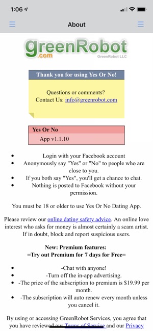 Yes Or No Dating App(圖6)-速報App