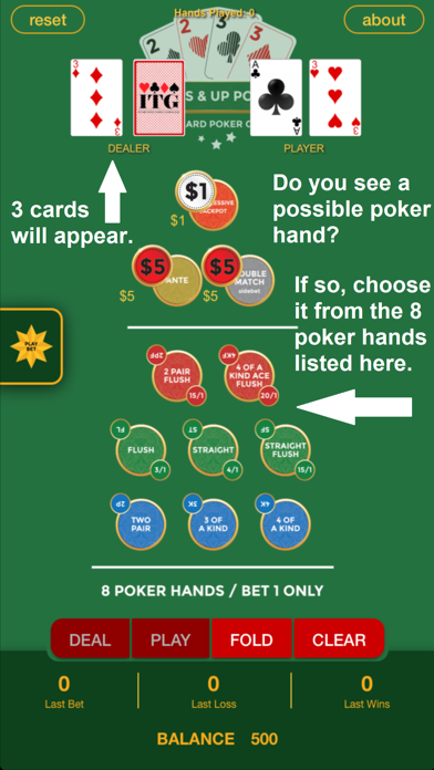 Pairs & Up Poker screenshot 4