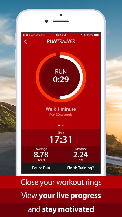 Run Trainer - Running app