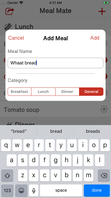 How to cancel & delete Meal Mate: Grocery Planner from iphone & ipad 2