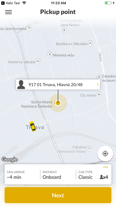 How to cancel & delete Yellow Taxi Trnava from iphone & ipad 2