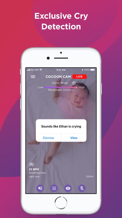 Cocoon Cam: Smart Baby Monitor screenshot-3