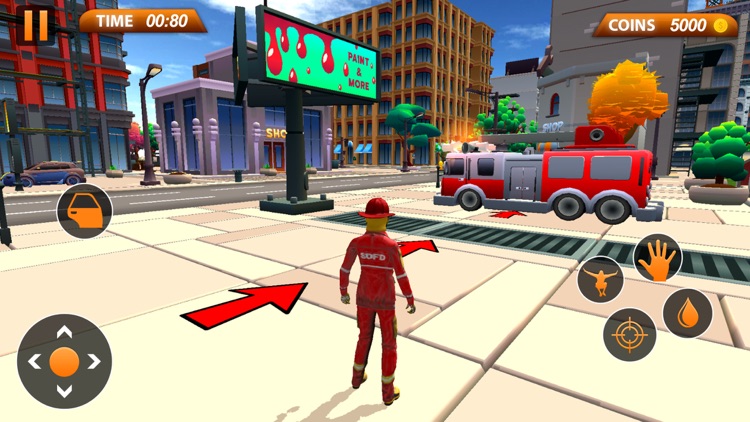 Fire Truck Best Rescue Game